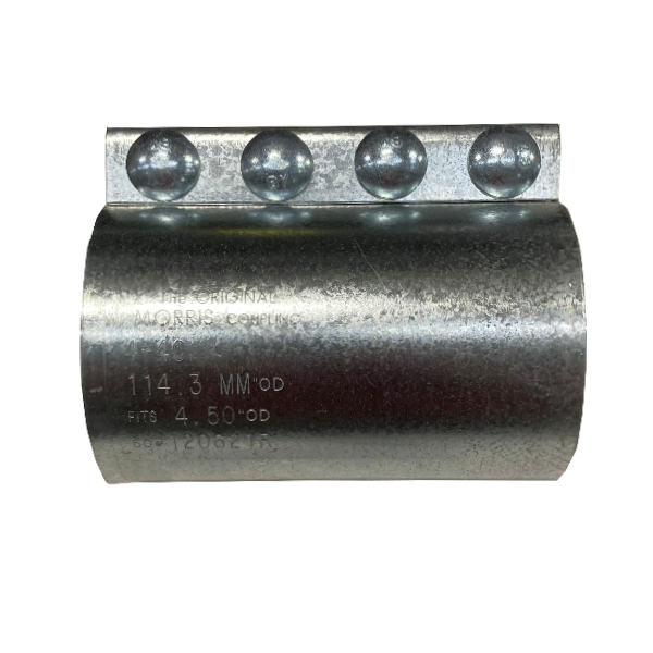 Galv 4 Bolt Clamp W/ Blk Gskt