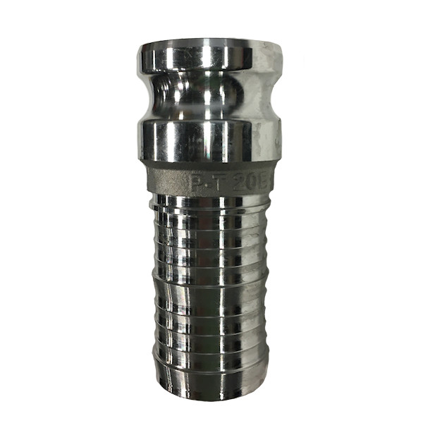 2" Aluminum Male Adapter X Hose Shank