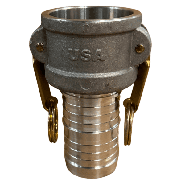 2" Aluminum Coupler X Hose Shank