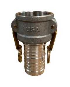 2" Aluminum Coupler X Hose Shank