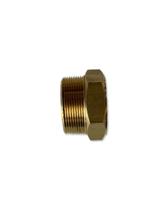 Sight Glass, 2" Brass Buna