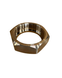 3" Stainless Steel Hex Nut, Butterfly Valve Seat