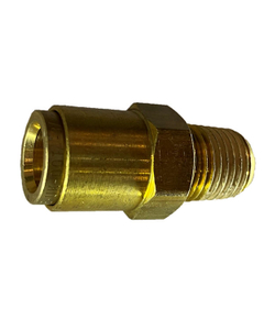 Straight, 3/8" Dot Nylon Push Connect, 1/4"NPT