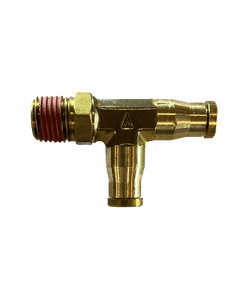 1/4" Dot Nylon Push Connect X1/4" Male NPT Swivel Run Tee