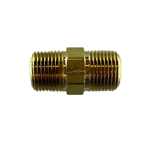 3/8" Male NPT Hex Nipple (BP122-6)
