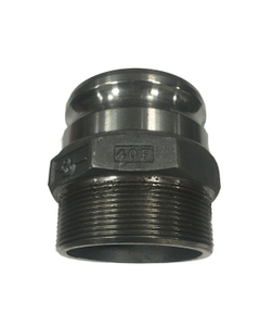 4" Adapter X Male NP Thread, Ductile