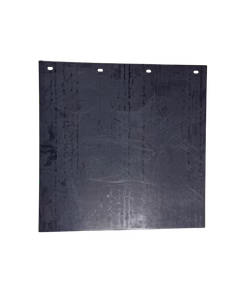 24" x 24" Black Polypropylene Mudflap