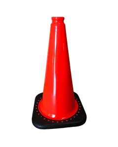 18" Orange Heavy Duty Standard Traffic Cone
