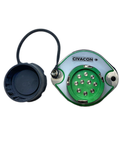 Next-Gen, Socket Kit, Faceplate, Thermistor (Green) 4-J Slots, 10 Pins