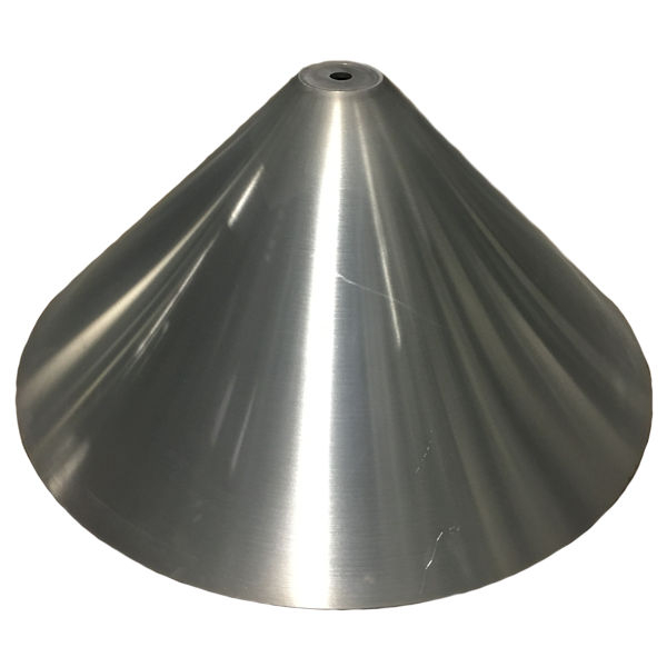 33" Weld On 45-Degree Aluminum Hopper Cone