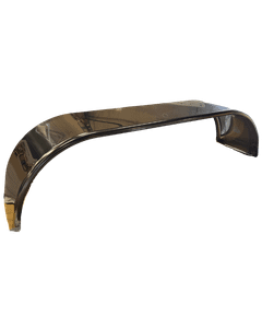 132" Stainless Steel Fender, Full Pair, Universal Smooth Fender