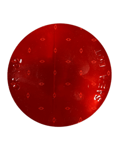 3" Red Adhesive Reflector