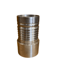 3" Barb X 3" Butt Weld, Aluminum