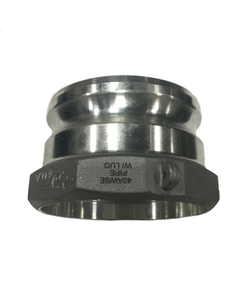 4" Aluminum Adapter X Socket Weld (Pipe) w/ Lug