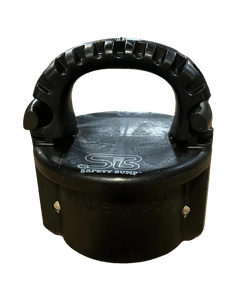 Black Safety Bump, 2", Anti-Static Polypropylene (20SBF)