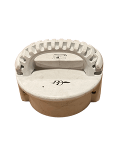 4" FDA Polypropylene Safety Bump Cap