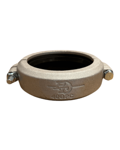 4" Aluminum Clamp, Viton Gasket