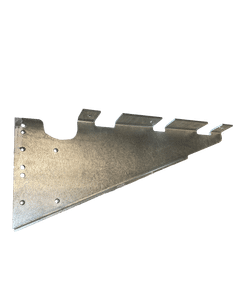 Front Steel Fender Bracket, Steel, Jet LH