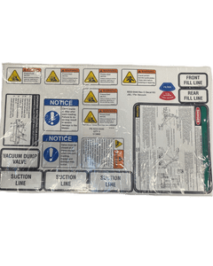 Decal Kit Assembly Vac, J&L/Flo Se