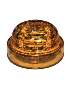 2.5 IN. YELLOW LED MARKER LIGHT, FLANGE