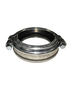 4" Aluminum Grooved Clamp, Buna
