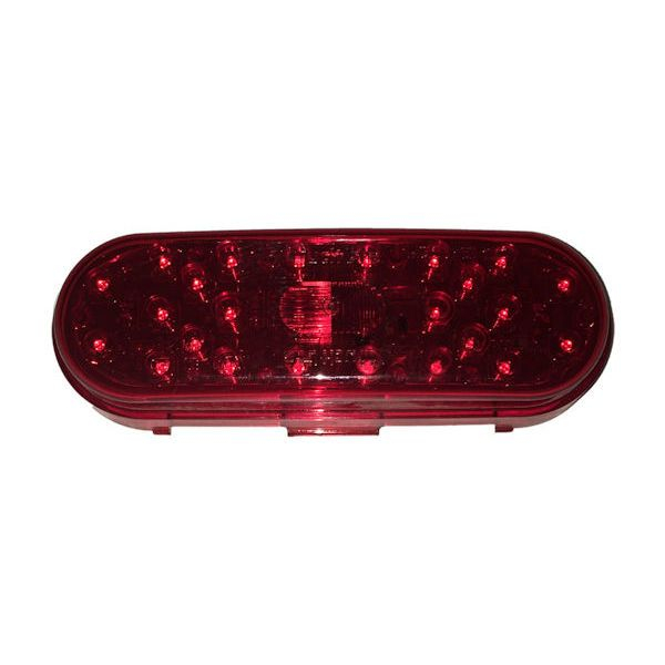 60 Series, LED, Red, Oval, Stop/Turn/Tail