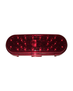 60 Series, LED, Red, Oval, Stop/Turn/Tail