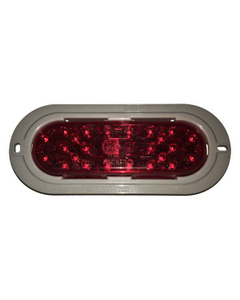 60 Series, LED, Red, Oval, 26 Diode, Stop/Turn/Tail