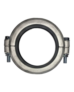 4" Dixon Grooved Bolted Clamp With Buna Seat
