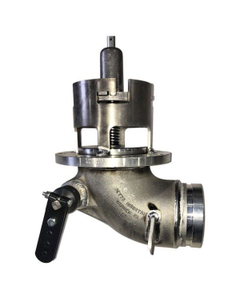 Betts Emergency Valve, 4" X 4", Grooved, 90 Degrees