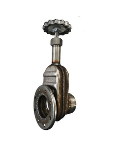 Betts Stainless Gate Valve 3" TTMA Flange x 3" Threaded Pipe