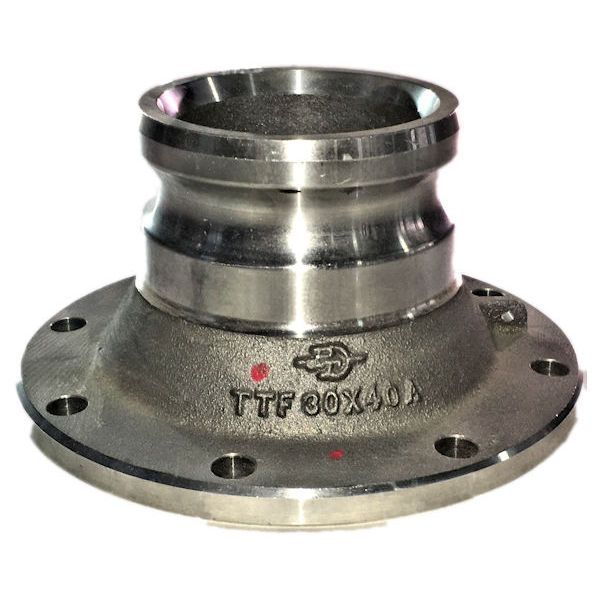 4" TTMA Flange X 3" Adapter, Aluminum