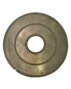 Wear Plate w/Clear Silicone Gasket, Stainless Steel