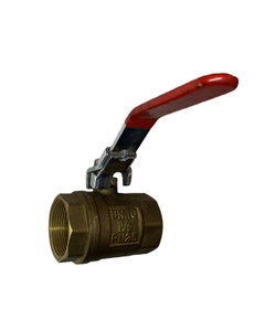 Ball Valve Brass 1.5" Full Por