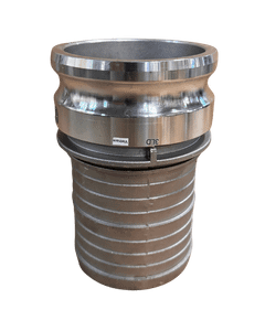 4" Aluminum Adapter X Hose Shank
