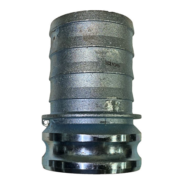 4" Ductile Hose Shank Adapter, Import