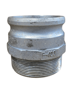 4" Part F (Male Adapter x MNPT), Ductile Iron