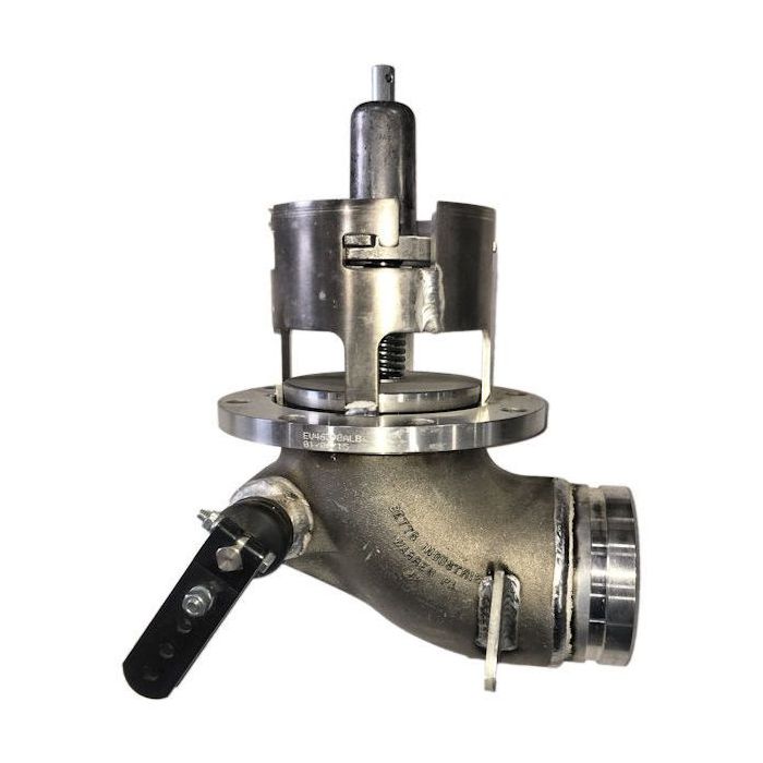 Betts Emergency Valve, 4" X 4", Grooved, 90 Degrees EV46398ALB