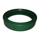 4" Fluorel Green-FKM Groove Coupling Gasket