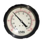 3.5" Span Backport Gauge, -30HG X 30 PSI