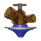 BTI Clear 3 Port Aeration Assembly