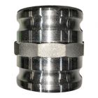 4" Aluminum Adapter X Adapter, Import