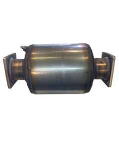 S/S 3"x16" Sqr Fln Silencerflanged Silencer