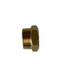 Sight Glass, 2" Brass Buna