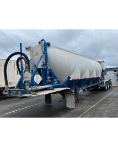USED 1996 J&L 1600 CU FT VAC Dry Bulk TRAILER FOR SALE 132620