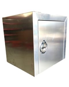 ALUMINUM CABINET, 24 IN. X 24 IN. X 20 IN.