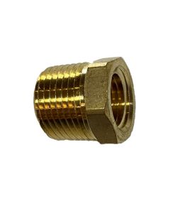 3/8" Male NPT X 1/4" Female NPT Brass Bushing (BP110-6-4)