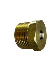 3/4" Male NPT X 1/8" Female NPT Brass Bushing