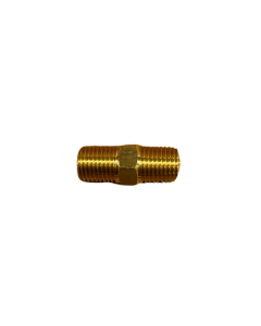 1/4" Male NPT Hex Nipple (BP124-4)