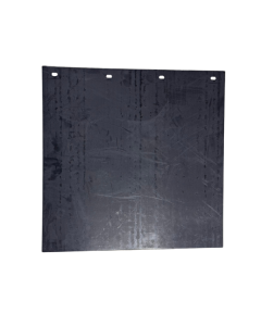 24" x 24" Black Polypropylene Mudflap